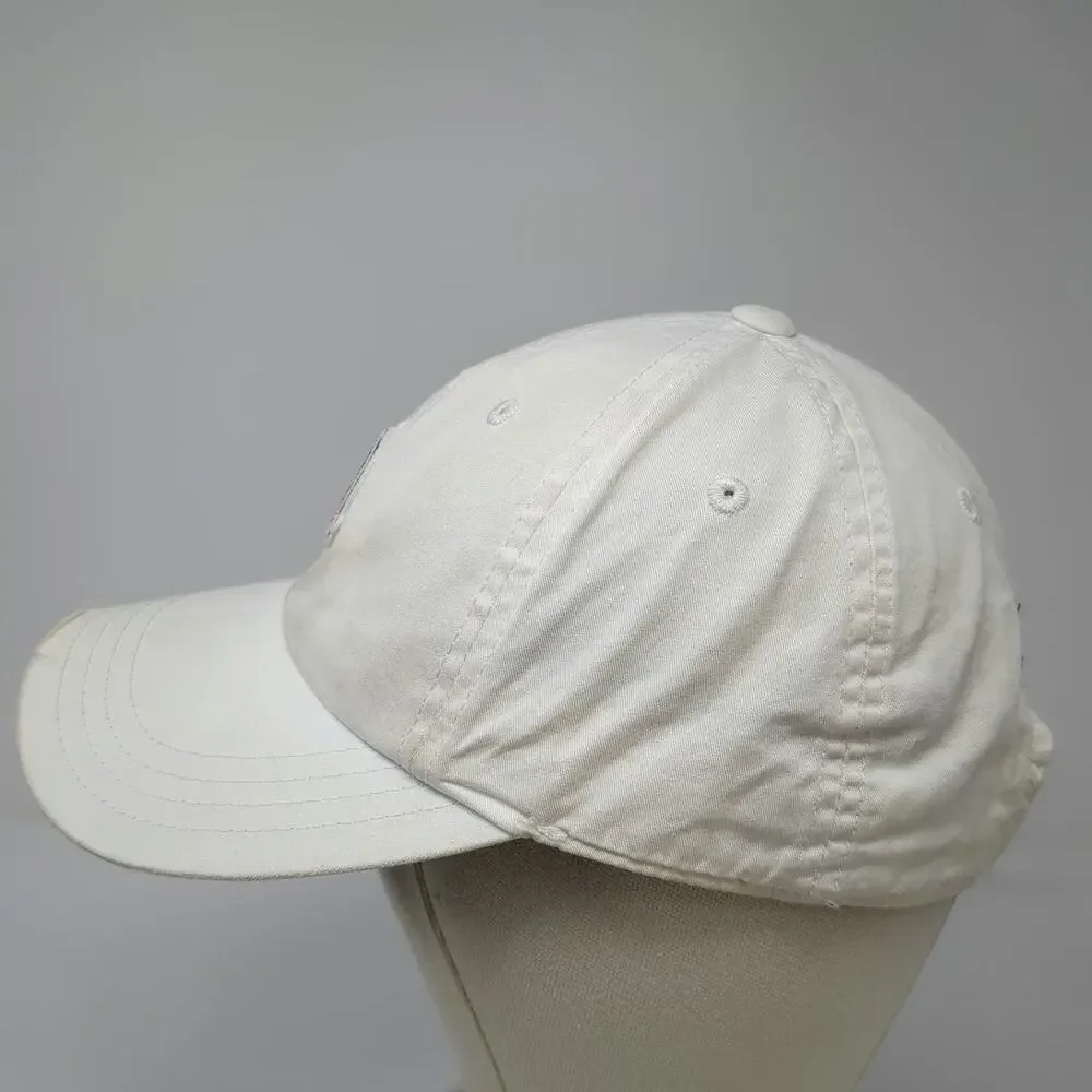 American Needle White Baseball Cap One Size Vineyards CC Naples Green Underbrim